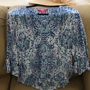 Lilly Pullitzer blouse xxs